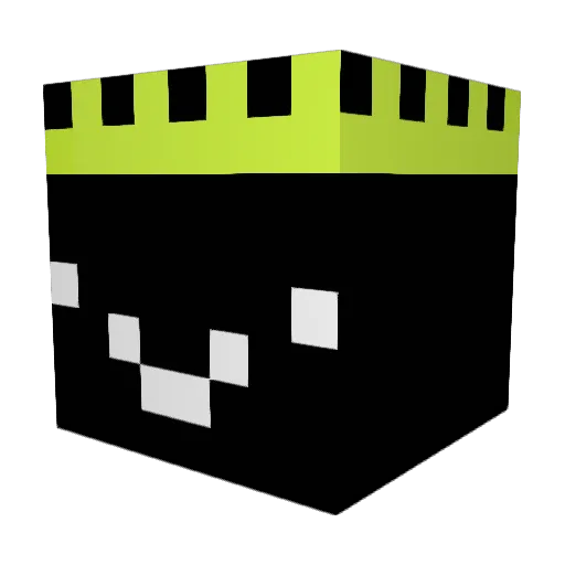 Vektor_07 Minecraft avatar head, 3D render