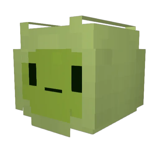 Velaa04 Minecraft avatar head, 3D render