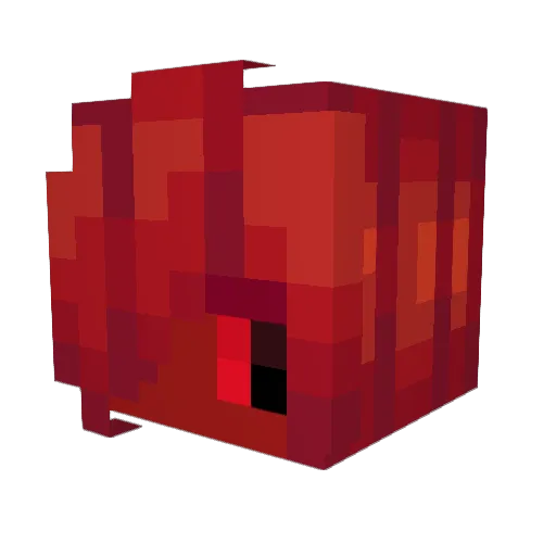 Veltakay Minecraft avatar head, 3D render