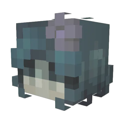 Velvet1892 Minecraft avatar head, 3D render