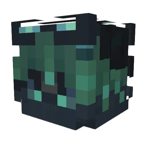 VelvetVentricle Minecraft avatar head, 3D render