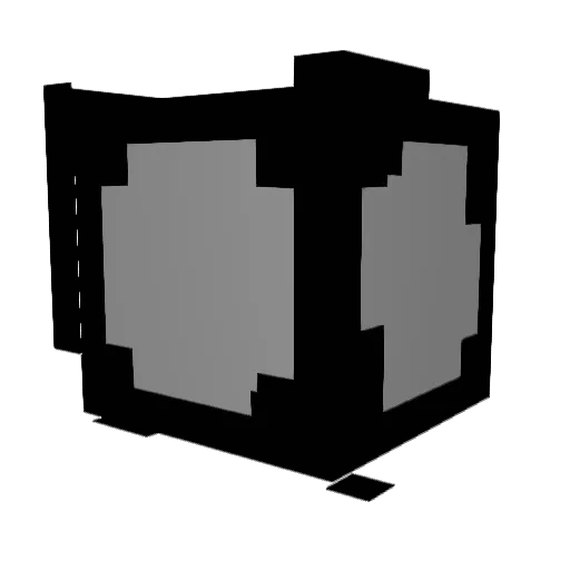 Venarilivry Minecraft avatar head, 3D render