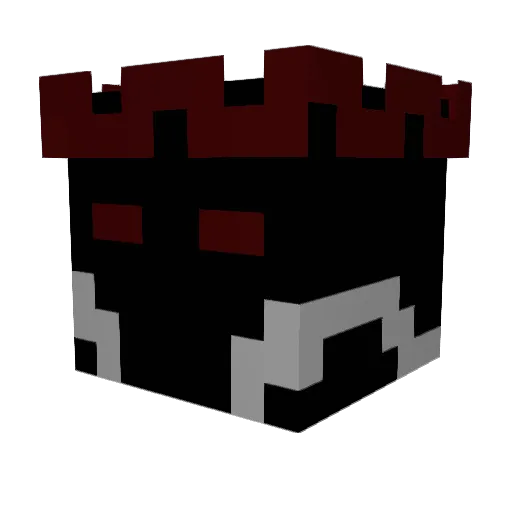 Venator_11 Minecraft avatar head, 3D render