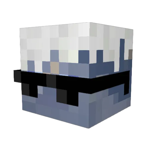 Vengeanceviper Minecraft avatar head, 3D render