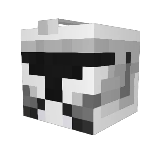 VengefulWraith Minecraft avatar head, 3D render