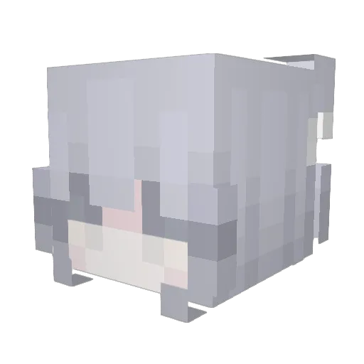 Vengeziz Minecraft avatar head, 3D render