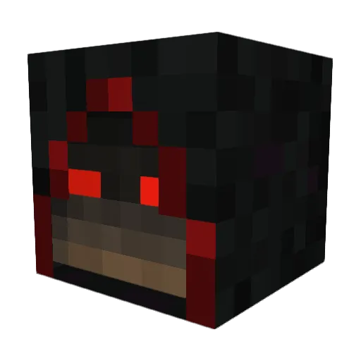 Venibbeth Minecraft avatar head, 3D render