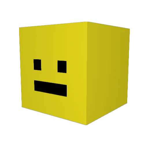 Venictionn Minecraft avatar head, 3D render