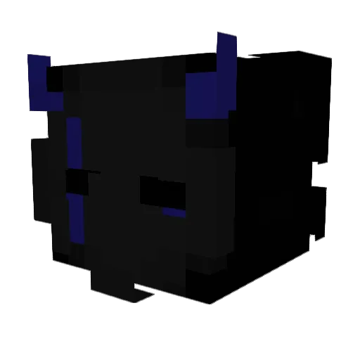 Venir_99 Minecraft avatar head, 3D render