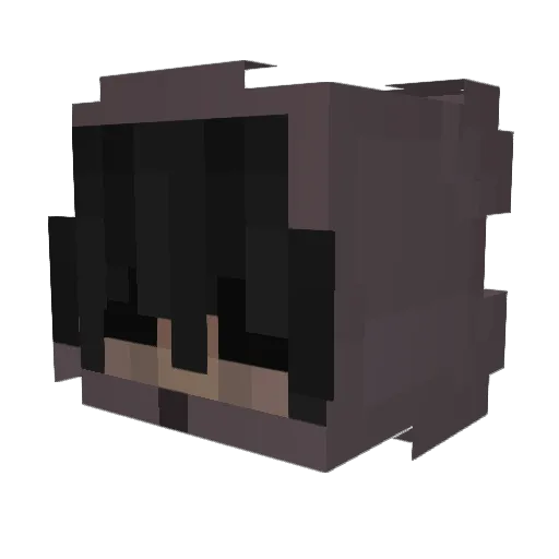 Venko69 Minecraft avatar head, 3D render