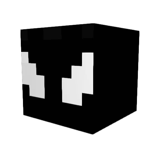 VenomStrikes_ Minecraft avatar head, 3D render