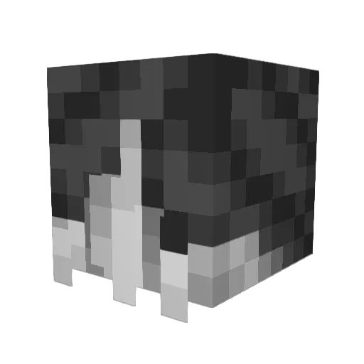 Venomous_Pup Minecraft avatar head, 3D render