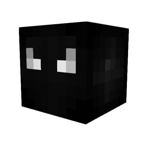 Ventaii Minecraft avatar head, 3D render