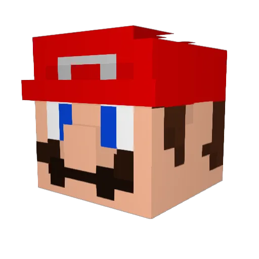 Venum_33 Minecraft avatar head, 3D render