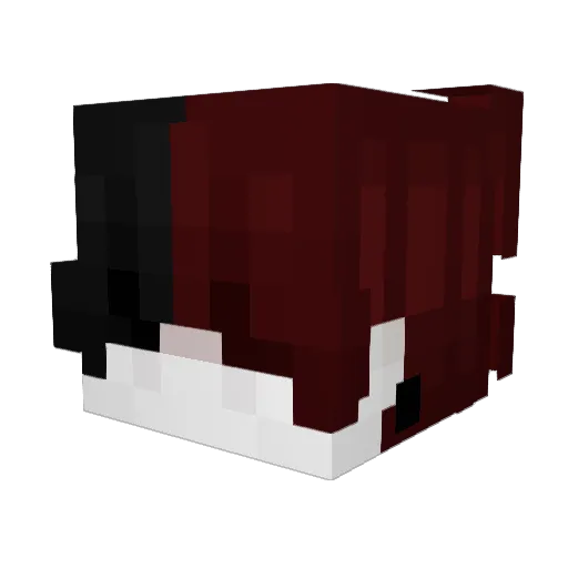 Venus_Light74 Minecraft avatar head, 3D render