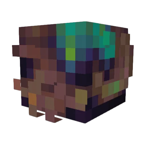 Verbalpython987 Minecraft avatar head, 3D render