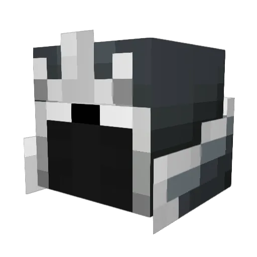 Verbly Minecraft avatar head, 3D render
