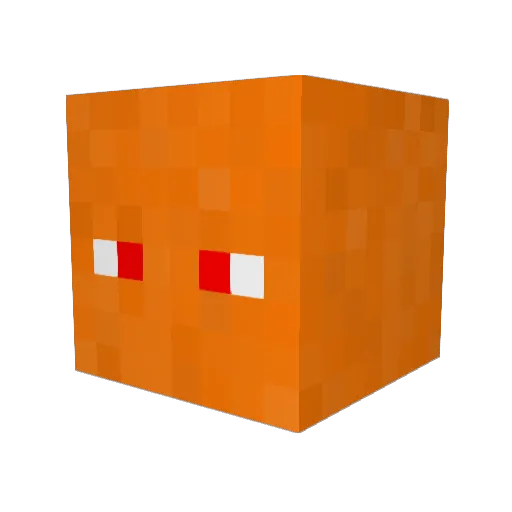 Vercingetorix625 Minecraft avatar head, 3D render