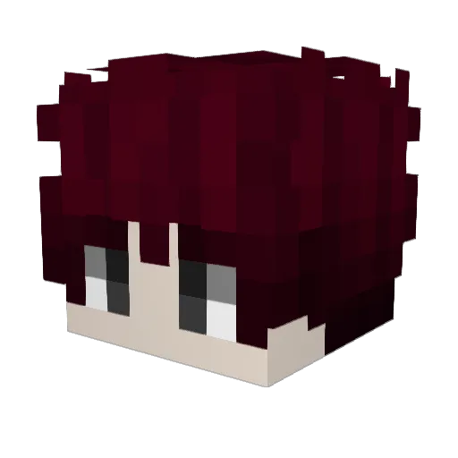 Veren_Pvp Minecraft avatar head, 3D render