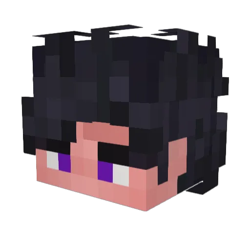 Verens Minecraft avatar head, 3D render