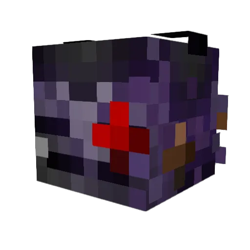 Vergewal_Tiger Minecraft avatar head, 3D render