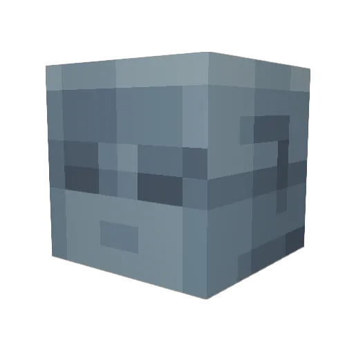 VergilGoodMan Minecraft avatar head, 3D render