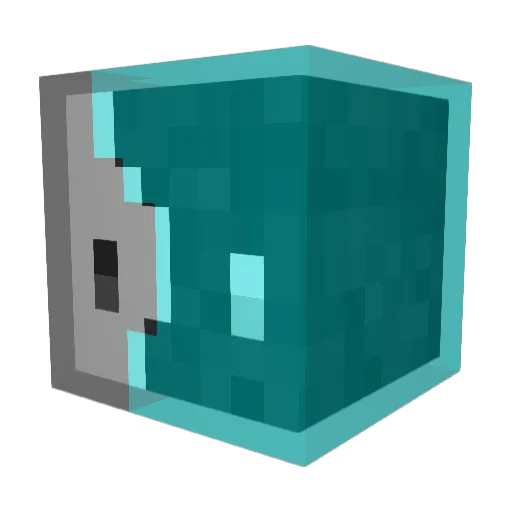 VerifiedDoge Minecraft avatar head, 3D render