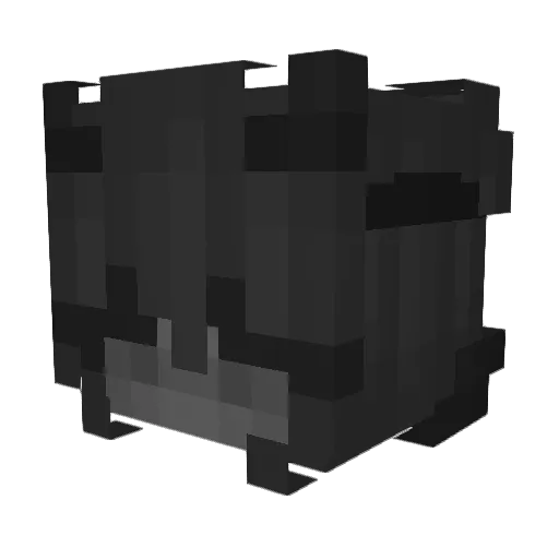 VerifiedHacker Minecraft avatar head, 3D render