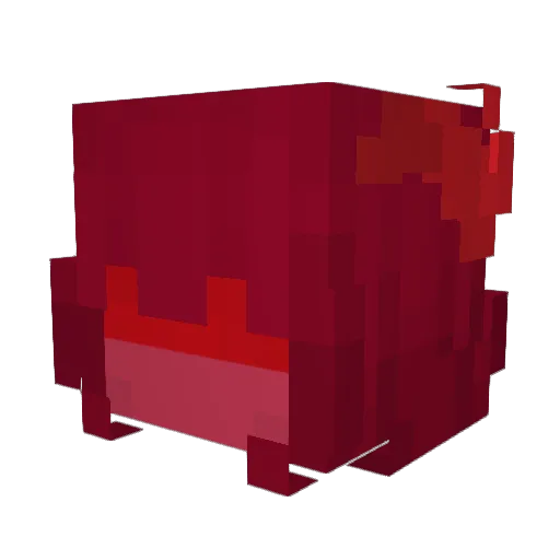 Verimizu Minecraft avatar head, 3D render