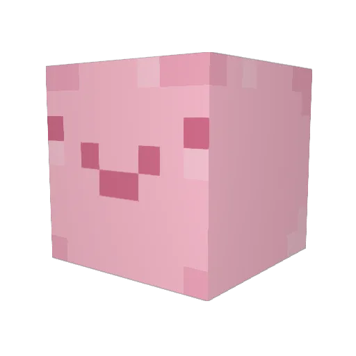 VerinityV Minecraft avatar head, 3D render