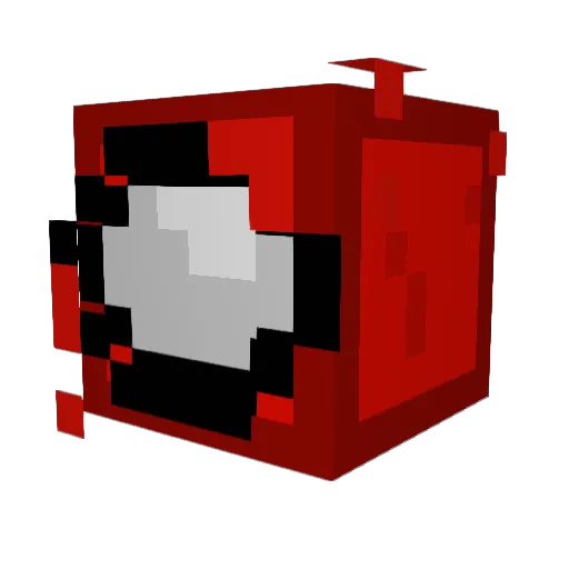 VerniMG Minecraft avatar head, 3D render
