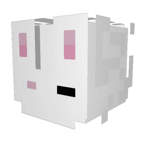 VersalzterKeks Minecraft avatar head, 3D render