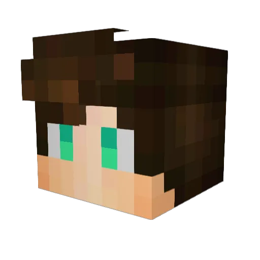 VersatileMojo Minecraft avatar head, 3D render