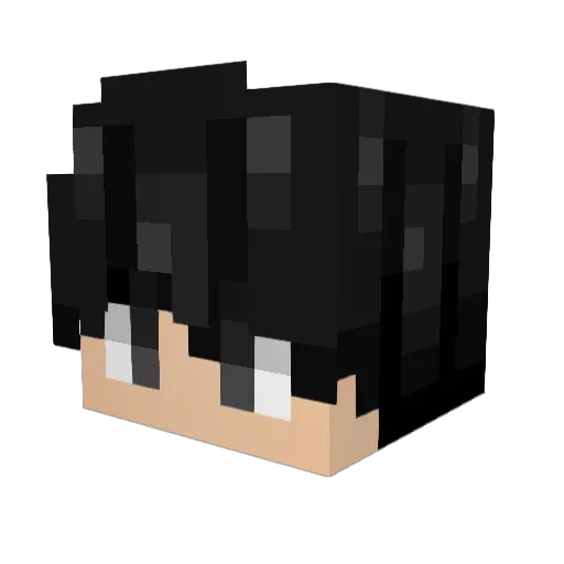 Versed442 Minecraft avatar head, 3D render