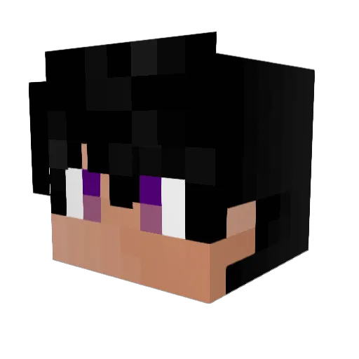 VerseyPvP Minecraft avatar head, 3D render