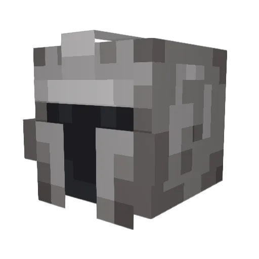 VersioZ Minecraft avatar head, 3D render