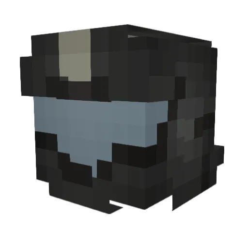 VersusTheJMan Minecraft avatar head, 3D render