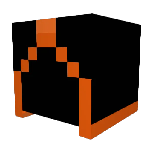Verus13 Minecraft avatar head, 3D render
