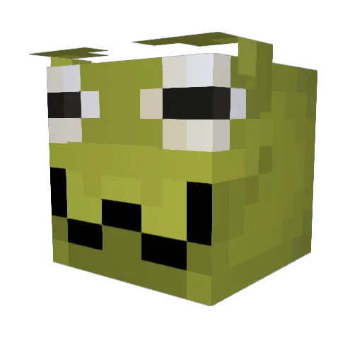 VeryCoolGoblin Minecraft avatar head, 3D render