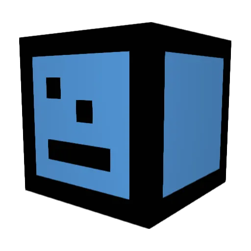 VeryPuzzled_ Minecraft avatar head, 3D render