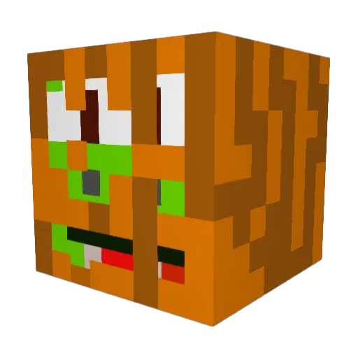 VerySpookyYoshi3 Minecraft avatar head, 3D render