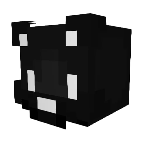 Very_Frosty Minecraft avatar head, 3D render