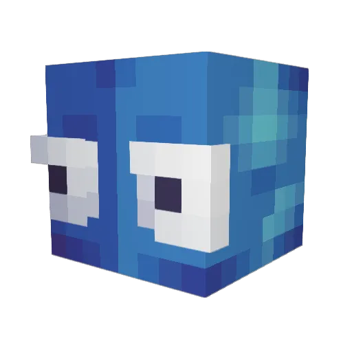 Very_Sad_Frog Minecraft avatar head, 3D render