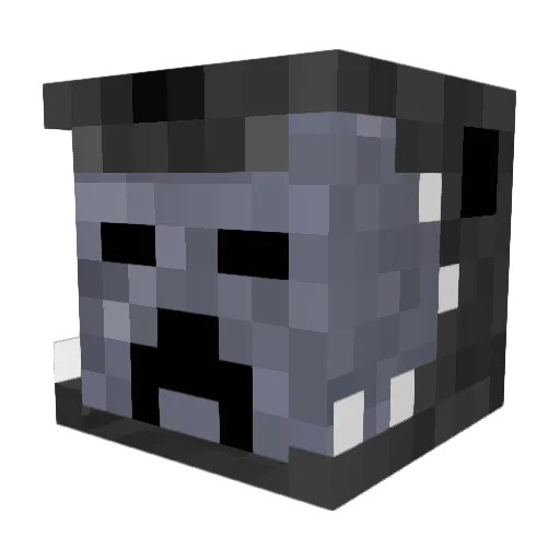 Verygon Minecraft avatar head, 3D render