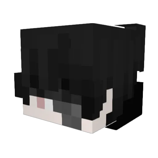Veshs Minecraft avatar head, 3D render