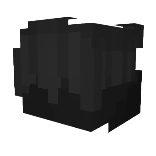 Vesono Minecraft avatar head, 3D render