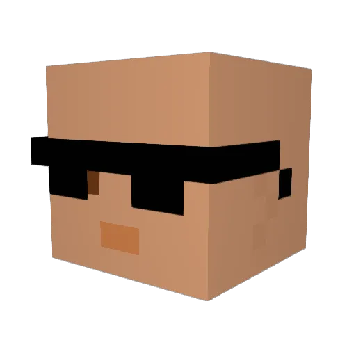 VesperalBat1702 Minecraft avatar head, 3D render