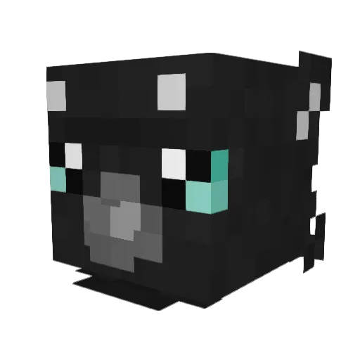 Vestasam568 Minecraft avatar head, 3D render