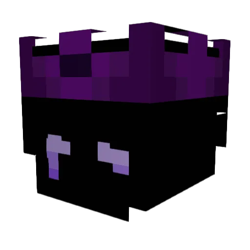 Vester1101 Minecraft avatar head, 3D render