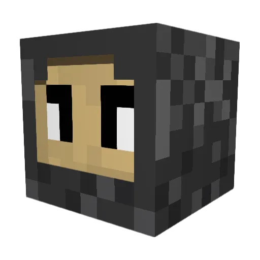 VestigeXI Minecraft avatar head, 3D render